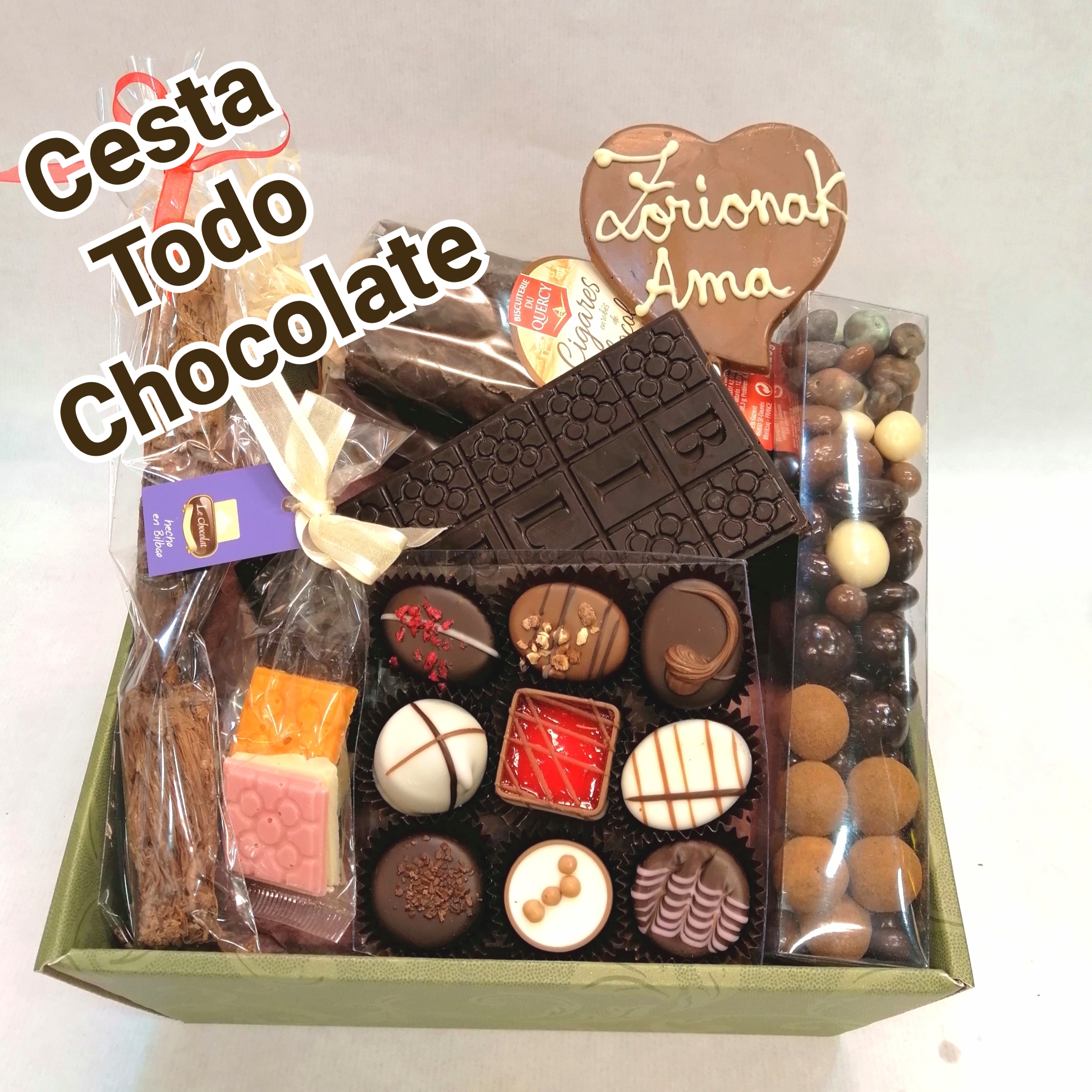 pianista Eliminar Hobart Cesta Todo Chocolate - Le Chocolat